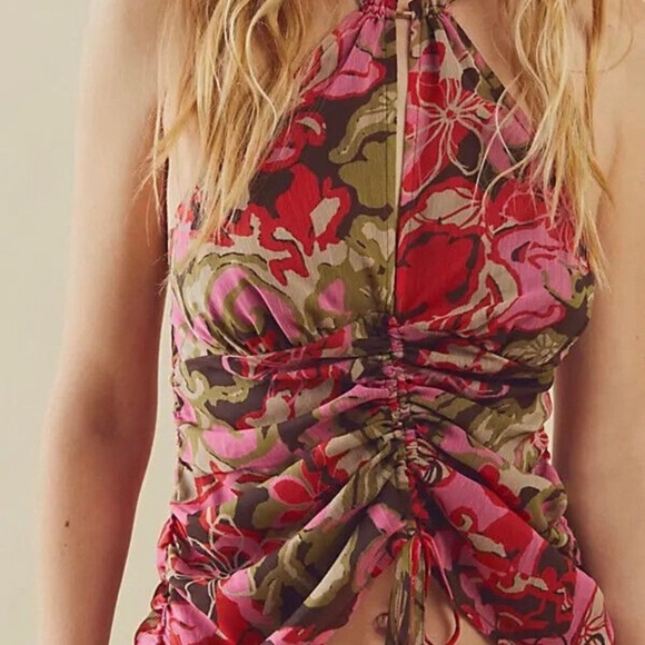 Free people Kyle halter top garden midnight - Picture 2 of 5